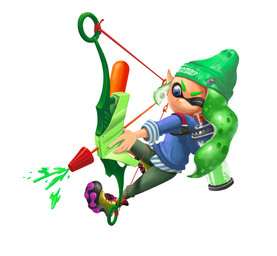 5_fingers action_pose arrow_(weapon) beanie bent_leg blue_clothing blue_eyes blue_hoodie blue_stripes blue_topwear bottomwear bow_(weapon) closed_smile clothed clothed_humanoid clothed_male clothing container drawn_bow eyebrows fingers footwear fully_clothed fully_clothed_humanoid fully_clothed_male furrowed_eyebrows green_beanie green_bottomwear green_clothing green_eyebrows green_hair green_hat green_headwear green_pants hair hat headgear headwear holding_bow_(weapon) holding_object holding_ranged_weapon holding_weapon hoodie humanoid_pointy_ears ink light long_hair male male_humanoid mouth_closed multicolored_hair one_eye_closed pants pattern_clothing pattern_shirt pattern_topwear pointy_ears pose pseudo_hair ranged_weapon shirt shoes smile sneakers solo straight_arm striped_clothing striped_shirt striped_topwear stripes tan_body tan_skin tentacle_hair tentacles text_on_beanie topwear weapon white_clothing white_hair white_shirt white_topwear yellow_clothing yellow_footwear yellow_shoes yellow_sneakers inkarat_mittongtare nintendo splatoon inkling_boy aquatic cephalopod humanoid inkling mollusk 2017 absurd_res adobe_photoshop_(artwork) colored digital_drawing_(artwork) digital_media_(artwork) english_description hi_res lighting shaded