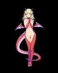 4:5 alpha_channel animal_humanoid breasts censored dragon dragon_humanoid female humanoid looking_at_viewer membrane_(anatomy) membranous_wings monster_girl_(genre) mythological_creature mythological_scalie mythology scalie sei_monmusu_gakuen simple_background solo tail thigh_gap transparent_background vanadis wings