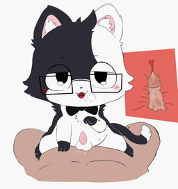 3_claws accessories_only accessory anal black_body black_bow_tie black_eyes black_fur black_nose blush blush_lines bodily_fluids bow_tie breath chibi claws cowgirl_position cum cum_on_another cum_on_partner cum_on_penis cute_fangs detailed_nipples dipstick_tail duo eyebrows eyewear faceless_character faceless_male fangs feral first_person_view fluffy fluffy_chest from_front_position fur fuzzy genital_fluids genitals glasses half-closed_eyes humanoid_genitalia humanoid_penis inner_ear_fluff internal internal_anal leaking_cum leaking_precum looking_at_viewer looking_pleasured male male/male male_on_humanoid markings multi_nipple multicolored_body multicolored_fur narrowed_eyes neck_tuft nipples nude on_bottom on_top open_mouth panting paws penetrating_pov penetration penile penile_penetration penis penis_riding penis_size_difference pink_inner_ear precum pupils raised_paw rectangular_glasses red_tongue sex simple_background size_difference smaller_male smaller_penetrated spread_legs spreading steam_clouds straddling submissive submissive_pov tail tail_markings tapering_penis teeth tongue tuft two_tone_body two_tone_fur wet wet_penis white_background white_body white_fur white_inner_ear_fluff drugolld reboot_(reboot) domestic_cat felid feline felis humanoid mammal colored compression_artifacts flat_colors