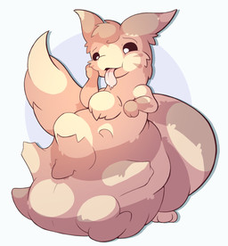 after_vore belly big_belly body_outline brown_body brown_fur duo female feral feral_pred fur overweight simple_background vore white_background malachi21148 nintendo pokemon furret generation_2_pokemon pokemon_(species) totodile 2018 hi_res