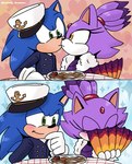 alternate_costume anthro blush clothing date dress duo female food furniture hand_fan hat headgear headwear hero kissing looking_away male male/female pasta princess romantic romantic_ambiance romantic_couple royalty slurping smile spaghetti suit table melody_dreamer disney lady_and_the_tramp sega sonic_the_hedgehog_(series) spaghetti_scene the_murder_of_sonic_the_hedgehog blaze_the_cat sonic_the_hedgehog domestic_cat eulipotyphlan felid feline felis hedgehog humanoid mammal hi_res