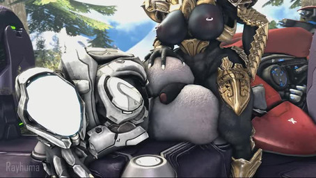 abs ambiguous_gender anthro armor big_breasts big_butt big_penis black_body bouncing_breasts bouncing_butt breasts butt butt_slap curvy_figure dominant dominant_intersex duo erection foreskin genitals gynomorph gynomorph/ambiguous hot_dogging huge_butt intersex intersex/ambiguous muscular muscular_gynomorph muscular_intersex nipple_piercing nipples penis piercing sex slap spanking submissive submissive_ambiguous thick_thighs vehicle voluptuous voluptuous_alien voluptuous_anthro voluptuous_gynomorph voluptuous_intersex wide_hips rayhuma halo_(series) microsoft xbox_game_studios arbiter_(halo) ter'ssa alien sangheili 3d_(artwork) 3d_animation animated digital_media_(artwork) high_framerate short_playtime sound source_filmmaker_(artwork) video