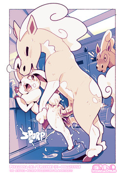all_fours animal_genitalia animal_penis bite bodily_fluids camera cum cum_in_vagina cum_inside doggystyle duo ear_bite equine_genitalia equine_penis female feral from_behind_position genital_fluids genitals male male/female nibbling penis public public_sex sex size_difference vaginal vulva conditional_dnp insomniacovrlrd passiontail_isle equid equine frozunny_(insomniacovrlrd) horse lagomorph leporid mammal pufaloosa_(insomniacovrlrd) rabbit