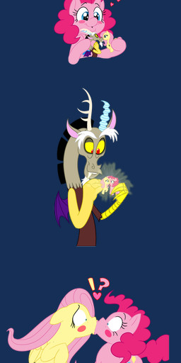 antlers blue_eyes blush blush_stickers body_control doll eyebrows feathered_wings feathers female feral forced forced_kiss forced_partners fur group hair heart_symbol horn interrobang kiss_on_lips kissing magic pink_body pink_fur pink_hair pupils red_eyes shocked simple_background small_pupils surprise_kiss surprised transparent_background voodoo voodoo_doll wings yellow_body yellow_feathers yellow_fur mickeymonster friendship_is_magic hasbro my_little_pony mythology now_kiss discord_(mlp) fluttershy_(mlp) pinkie_pie_(mlp) chimera draconequus earth_pony equid equine horse mammal mythological_creature mythological_equine pegasus pony 2013 alpha_channel comic digital_media_(artwork) hi_res