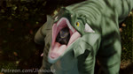 almost_fully_inside anthro anthro_prey duo feral feral_pred frill_(anatomy) larger_male male male/male male_pred male_prey mouth_shot open_mouth oral_vore outside partially_inside size_difference smaller_male swallowing teeth tongue vore jinnoaka jinnoaka_(modeler) hondra jinnoaka_(jinnoaka) dinosaur interceptor lizardman prehistoric_species reptile scalie theropod 16:9 3d_(artwork) 3d_animation animated digital_media_(artwork) hi_res huge_filesize long_playtime no_sound webm widescreen