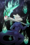 anthro foxfire holidays male marowak-alola_dream pose scary solo darkgoose halloween nintendo pokemon generation_1_pokemon marowak pokemon_(species) absurd_res hi_res pinup