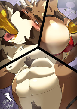 abdominal_bulge abs alcohol alcohol_bottle alcohol_enema anal anal_penetration anthro antlers barazoku beer belly belly_expansion belly_inflation beverage beverage_bottle big_butt big_muscles blush bottle bottle_in_ass bulge butt butt_chug chest_tuft clothed clothing container drinking emanata enema expansion eyebrows fur horn huge_butt huge_muscles huge_thighs inflation jockstrap jockstrap_only liquid_inflation male musclegut muscular muscular_anthro muscular_male navel nipples onomatopoeia pecs penetration solo sound_effects text thick_thighs tongue tongue_out topless topless_anthro topless_male tuft underwear underwear_only goldlightyou rolan_(raikarou) deer mammal new_world_deer reindeer absurd_res english_text hi_res multiple_scenes