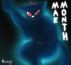 anthro anus backlighting biped female female_anthro genitals hair light looking_at_viewer nude raised_leg red_eyes simple_background solo tail text vulva wolfbaloo night_in_the_woods mae_borowski domestic_cat felid feline felis mammal digital_media_(artwork) english_text hi_res lighting