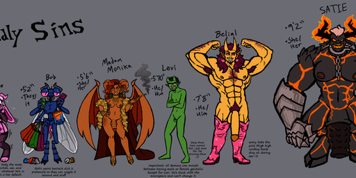4_arms accessory alcohol animal_genitalia animal_penis anthro arm_hair armor armpit_hair aroused aroused_face barazoku bell bell_collar belly_hair beverage big_penis black_body black_skin blue_body blue_eyes blue_skin blush bodily_fluids body_hair boots bovid_horn bovine_horn canine_genitalia canine_penis caprine_horn chain chest_hair chips_(food) cigarette cigarette_holder cigarette_smoke clothing collar cowboy_boots cuff_(restraint) curvy_figure dark_body dark_skin digitigrade drag_(fashion) dragon_wings ear_piercing ear_ring electronics envy equine_genitalia equine_penis eyewear facial_hair facial_piercing female femboy fire flexing food footwear fungus fur fur_coat garter garter_belt garter_straps gauntlets genital_fluids genitals glasses gloves gluttony goatee greed green_body green_eyes green_hair green_skin group gynomorph hair handwear happy_trail heart_eyes heart_symbol herm hooves horn huge_penis humiliation hyper hyper_genitalia hyper_penis insect_wings intersex jewelry knot knotted_penis lava legwear lingerie looking_at_object looking_at_phone lust_(sin) male malnourished mandibles membrane_(anatomy) membranous_wings micropenis moss multi_arm multi_limb muscular muscular_female muscular_intersex muscular_male mushroom mustache nose_piercing orange_eyes overweight overweight_female overweight_intersex paws penis penis_humiliation penis_tentacles phone piercing pink_body pink_eyes pink_fur pink_hair pink_skin plant pointy_ears precum pride prosthetic prosthetic_arm prosthetic_limb pubes purple_body purple_hair purple_skin ram_horn red_eyes red_hair restraints ribs ridged_penis ring ring_(jewelry) ring_piercing scales shackles shaking sharp_teeth shoes shopping_bag skinny skinny_anthro sloth_(sin) small_penis small_penis_humiliation smoke sparkles stockings stretch_marks sweat sweating_profusely teeth tentacles text voluptuous white_hair wings wrath yellow_body yellow_eyes yellow_skin yellow_teeth woxhex587 european_mythology greek_mythology mythology seven_deadly_sins abby_(woxhex) belial_(woxhex) bob_(woxhex) deedee_(woxhex) levi_(woxhex) monika_(woxhex) satie_(woxhex) animal_humanoid arthropod arthropod_humanoid bovid bovid_humanoid bovine bovine_humanoid demon elemental_creature fly_(animal) goblin humanoid insect insect_humanoid lagomorph lagomorph_humanoid lava_creature leporid leporid_humanoid mammal mammal_humanoid mineral_fauna minotaur pilosan rabbit rabbit_humanoid sloth xenarthran absurd_res english_text hi_res genderfluid_(lore) nonbinary_(lore)