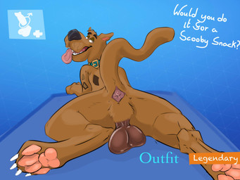 anatomically_correct anatomically_correct_anus anatomically_correct_genitalia animal_genitalia animal_penis anthro anus backsack balls balls_on_ground canine_genitalia canine_penis claws darkened_balls darkened_genitalia erection feral genitals hairless_balls male pawpads paws penis pink_pawpads presenting presenting_anus puffy_anus saggy_balls solo rexthenurse epic_games fortnite fortnite:_battle_royale hanna-barbera scooby-doo_(series) caine scooby-doo scooby-doo_(fortnite) canid canine canis domestic_dog great_dane mammal mastiff molosser 4:3 hi_res