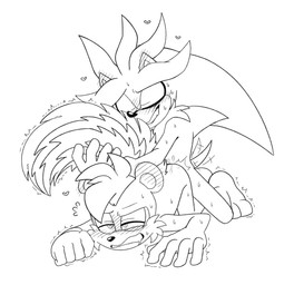 5_fingers all_fours anal anal_penetration anthro anthro_on_anthro anthro_penetrated anthro_penetrating anthro_penetrating_anthro ass_up backshots bent_legs big_tail biped bite biting_lip blush bodily_fluids cheek_tuft cum cum_in_ass cum_inside dominant dominant_anthro dominant_male drooling duo eyes_closed facial_tuft feet fingers fluffy fluffy_tail from_behind_position fucked_silly genital_fluids hair heart_symbol interspecies kneeling lidded_eyes long_hair long_nose looking_pleasured lying male male/male markings motion_lines nude_anthro nude_male on_front on_top overwhelmed penetration penile penile_penetration penis_in_ass quills_(anatomy) rough_sex saliva sex strained striped_markings striped_tail stripes submissive submissive_male sweat sweatdrop sweaty_body sweaty_sex tail tail_hug tail_markings tail_motion tailwag thrusting toes tuft younger_dom_older_sub shenadical archie_comics sega sonic_the_hedgehog_(archie) sonic_the_hedgehog_(comics) sonic_the_hedgehog_(series) geoffrey_st._john silver_the_hedgehog eulipotyphlan hedgehog mammal mephitid skunk 2025 hi_res