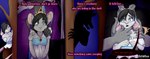 2022 alan_walker anthro canid canine canis captured clothed clothing comic crown digital_media_(artwork) dress duo english_text female fully_clothed grabbing_from_behind headgear lily_(zombikiss) lost lyrics male mammal mouse murid murine princess rodent royalty scared silhouette text tiara wolf zombikiss