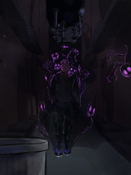 clothed clothing dreadlocks fully_clothed human_only looking_at_viewer male not_furry serious serious_face solo standing street sonofan human mammal 2023 absurd_res digital_media_(artwork) hi_res