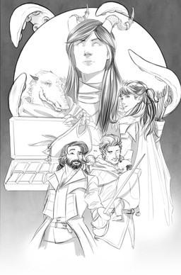 5_fingers age_difference anthro armor arrow_(weapon) baby_carrier balding bangs bard beard black_beard black_facial_hair body_hair cheek_scar chest_hair claws cloak closed_smile clothed clothed_anthro clothed_female clothed_human clothed_humanoid clothed_male clothing druid empty_eyes eyebrows eyes_closed eyewear facial_hair facial_scar female female_humanoid finger_claws fingers fur_trim_(clothing) fur_trim_shawl glasses grey_background grey_eyebrows grey_eyes grey_horn group hair hat headgear headwear holding_melee_weapon holding_object holding_rapier holding_suitcase holding_sword holding_weapon horn horn_jewelry horn_ring humanoid_pointy_ears jacket jewelry left-handed lips long_hair looking_at_viewer magic_user male male_anthro male_human male_humanoid melee_weapon metal_bar mouth_closed neck_tattoo neonate not_furry_focus paladin pauldron pirate pirate_hat pointy_ears ponytail pupils quiver_(object) ranged_weapon rapier ring_(jewelry) round_glasses scales scar scarf sharp_teeth shawl shirt short_hair short_horn simple_background size_difference slit_pupils small_horn smaller_human smaller_male smile standing suitcase sword teeth tentacles topwear tribal_spellcaster tusks weapon white_body white_claws white_cloak white_clothing white_eyes white_hat white_headwear white_horn white_jacket white_lips white_scales white_scarf white_shawl white_shirt white_topwear young younger_human younger_male theamazingmrc dungeons_and_dragons hasbro oxventure wizards_of_the_coast alfred_strangetide_(oxventure) corazon_de_ballena dob_(oxventure) egbert_(oxventure) iron_(oxventure) merilwen prudence_(oxventure) dragonborn_(dnd) elf half-orc horned_humanoid human humanoid kuo-toa mammal scalie tiefling wood_elf 2019 adobe_photoshop_(artwork) digital_drawing_(artwork) digital_media_(artwork) english_description greyscale hi_res monochrome shaded