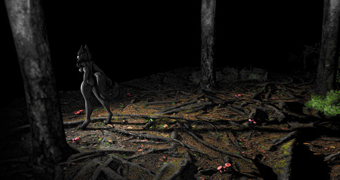 anthro big_breasts black_body black_hair bone breasts butt dark digitigrade female forest fungus hair long_hair mushroom night nipples outdoor_nudity plant roots skull skull_head solo tail thick_thighs tree walking wide_hips zelyonka da.nilkaz_(modeler) scp_foundation scp-1471-a scp-1471-a_(da.nilkaz) canid canine malo mammal skulldog_(species) 3d_(artwork) absurd_res digital_media_(artwork) full-length_portrait hi_res portrait source_filmmaker_(artwork) watermark