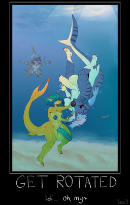 andromorph anthro balls big_balls big_breasts big_butt big_penis breasts butt duo genitals group gynomorph intersex intersex/intersex mirian_das_(yaramoshi_satoshi) penis sea thick_thighs trio underwater water wide_hips yaramoshi_satoshi keggy urania_arayeva_(yaramoshi_satoshi) aquatic fish shark absurd_res hi_res meme