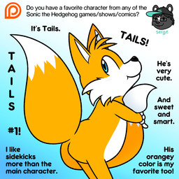 allcaps anthro black_baseball_cap black_nose black_text blue_background blue_eyes clothing duo exclamation_point fur gloves gradient_background green_baseball_cap green_text handwear male male_anthro open_mouth open_smile orange_body orange_fur patreon_logo self_hug simple_background smile text white_background white_body white_clothing white_fur white_gloves white_handwear nishi_oxnard patreon sega sonic_the_hedgehog_(series) miles_prower canid canine fox mammal 1:1 english_text hi_res