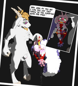 ahegao anal anal_fluids anal_hook anal_orgasm anal_penetration animal_genitalia animal_penis anthro anthro_on_anthro anthro_penetrating anus arms_tied bdsm blonde_hair blush bodily_fluids bondage bound breasts carrying_another clitoris clitoris_piercing comic_panel dominant dominant_male duo ejaculation eyewear female female_orgasm fingering floppy_ears fluffy fluffy_tail forced fur genital_fluids genital_piercing genitals glasses glowing glowing_markings glowing_runes grey_body grey_fur hair hands-free hands_behind_back horn larger_male legs_tied lifting_partner long_tail looking_pleasured male male/female markings nipple_piercing nipples nude orgasm penetration penis penis_tip piercing pink_hair rape restraints rope rope_bondage rope_harness sex sheath size_difference small_breasts smaller_female sound_effects speech_bubble spots spotted_body spotted_fur submissive submissive_female tail teeth vaginal_fluids vaginal_squirting vulva white_body white_fur yvem fay_(yvem) summer_(summerlong) bovid canid canine canis caprine domestic_dog goat mammal 3d_(artwork) 3d_animation animated digital_media_(artwork) loop no_sound short_playtime webm