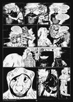 5_fingers 9_panel_comic anthro armor biped black_eyes black_hair black_text clothed clothing dialogue ellipsis exclamation_point eyes_closed eyewear fingers glasses gloves group hair hand_on_head handwear headgear helmet holding_jewelry holding_object hood jewelry looking_at_another male medieval medieval_clothing motion_lines open_mouth open_smile page_number profanity smile speech_bubble standing tail talking_to_another teeth text tongue torch wall_(structure) warrior whiskers white_sclera leprzil canid canine canis domestic_cat domestic_dog felid feline felis gulonine mammal marten murid murine mustelid musteline oriental_shorthair rat rodent 2025 artist_name comic english_text hi_res url