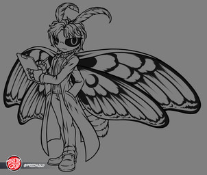 antennae_(anatomy) anthro clipboard clothing coat doctor dress_pants dress_shoes insect_wings lab_coat looking_at_viewer male multi_limb slight_smile solo sweater topwear turtleneck wings writing_utensil predaguy sega sonic_the_hedgehog_(series) devv_the_moth fan_character arthropod insect lepidopteran moth clip_studio_paint_(artwork) digital_media_(artwork) hi_res sketch