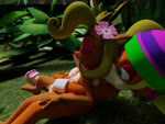 anthro black_nose blonde_hair breasts duo female female/female fingering fingering_partner fur green_eyes hair long_hair lying makeup multicolored_body multicolored_fur nipples on_back pigtails sex vaginal vaginal_fingering doublestuffed activision crash_bandicoot_(series) donkey_kong_(series) nintendo coco_bandicoot tiny_kong bandicoot haplorhine kong mammal marsupial monkey primate 3d_(artwork) 3d_animation 4:3 animated crossover digital_media_(artwork) no_sound short_playtime webm