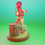 1:1 2023 3d_(artwork) animated anthro barrel belt big_breasts blender_(artwork) bovid bovine breasts brown_hair choker clothed clothing cloven_hooves collaboration cowboy_hat cowgirl_pose cross digital_media_(artwork) dipstick_ears ear_markings female gloves_(marking) hair hand_on_breast hat headgear headwear holding_clothing holding_hat holding_headgear holding_headwear holding_object hooves jewelry las_lindas leg_markings mammal markings milk_container mora_linda multicolored_body multicolored_ears navel necklace nipples no_sound panties riockso3 short_playtime simple_background skimpy smile socks_(marking) solo standing tail tail_tuft topless tuft turntable_(animation) two_tone_body underwear webm wide_hips