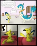 4:5 absurd_res animal_plushie anthro bluebell_fiorello bodily_fluids bow_(feature) bow_accessory clean_diaper clothed clothing comic consolation crying cuddling dialogue diaper diaper_only ear_bow embrace english_text female generation_1_pokemon generation_2_pokemon generation_5_pokemon hi_res hug hydroftt inanimate_object irregular_speech_bubble legendary_pokemon male mammal mew_(pokemon) mew_plushie name_drop name_in_dialogue nintendo peony_fiorello pichu pikachu plushie pokemon pokemon_(species) pokemon_plushie punishment reptile rodent sad scalie servine sibling_(lore) sister_(lore) sisters_(lore) snake speech_bubble stuttering talking_to_another tears teddiursa teddiursa_plushie text topless valerian_(hydroftt) wearing_diaper young young_anthro