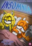 age_restriction anthro bed breasts canid canine clothing comic cover cover_art cover_page duo english_text female fox fur furniture hi_res male mammal miles_prower nipple_outline raianonzika sega sonic_boom sonic_the_hedgehog_(series) text zooey_the_fox