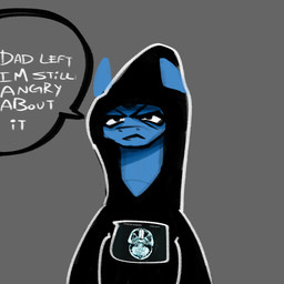 anthro clothing hoodie humor male shitpost solo topwear hasbro my_little_pony fan_character equid equine horse mammal pony 1:1 meme