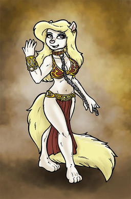 2014 animaniacs anthro blonde_hair breasts cleavage clothed clothing collar ear_piercing female furnygma hair leash looking_at_viewer minerva_mink navel piercing pink_nose skimpy slave solo standing
Rating: Safe
Score: 6
User: tpirman1982
Date: April 08, 2014