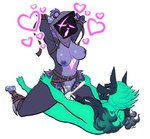 3_toes 5_fingers anthro anthro_on_anthro anthro_on_bottom anthro_on_top anthro_penetrated anthro_penetrating anthro_penetrating_anthro anthro_penetrating_female areola arm_tuft armor armwear belt bodily_fluids body_part_in_pussy breasts clothing cowgirl_position cum cum_from_vagina cum_in_vagina cum_inside drooling duo ear_tuft erection eye_scar facial_scar feet female female_anthro female_on_top female_penetrated fingers from_front_position fur gauntlets genital_fluids gloves green_body green_fur half-closed_eyes hand_on_hip hands_behind_head hands_on_hips handwear heart_symbol hearts_around_head hip_grab hip_tuft hood legwear looking_pleasured lying male male/female male_anthro male_on_bottom male_penetrating male_penetrating_anthro male_penetrating_female markings mostly_nude mostly_nude_anthro mostly_nude_female narrowed_eyes navel nipples notched_ear nude nude_anthro nude_male on_back on_bottom on_top open_mouth orgasm penetration penile penile_penetration penis_in_vagina purple_areola purple_body purple_fur purple_nipples saliva scar sex shadow_face shoulder_tuft simple_background teeth thick_thighs toes tongue tuft vaginal vaginal_penetration white_background lovetopullmicke epic_games fortnite mythology cerberus_(fortnite) raven_team_leader bear canid canid_demon canine demon hellhound mammal mythological_canine mythological_creature 2025 absurd_res digital_media_(artwork) hi_res