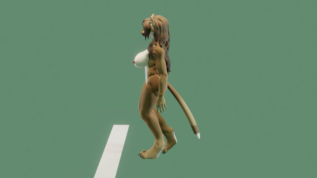 big_breasts biped breasts brown_body brown_fur digitigrade female fur gynomorph hair intersex long_hair mature_female solo voluptuous_female walk_cycle walking radicull blender_eevee_next shashna_(<tolseer>) cougar felid feline mammal pantherine 3d_(artwork) 3d_animation animated blender_(artwork) digital_media_(artwork) hi_res no_sound webm