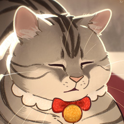 ambiguous_gender black_body black_fur black_stripes eyes_closed feral fur grey_body grey_ears grey_fur head_tuft inner_ear_fluff mouth_closed pink_inner_ear pink_nose solo striped_body striped_fur stripes tuft unsigned whiskers white_body white_fur white_inner_ear_fluff asnnonaka domestic_cat felid feline felis mammal 1:1 digital_media_(artwork)