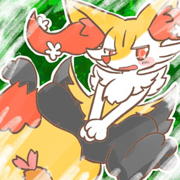 accessory ambiguous_anthro ambiguous_gender anthro biped blush blush_stickers covering covering_crotch digitigrade dipstick_tail flower flower_in_hair food front_view hair hair_accessory looking_at_viewer lying markings object_in_tail on_back open_mouth outline plant shrimp_(food) solo tail tail_markings annyui0611 nintendo pokemon braixen canid generation_6_pokemon mammal pokemon_(species) 1:1 2023 digital_drawing_(artwork) digital_media_(artwork) full-length_portrait hi_res japanese_description portrait translated_description