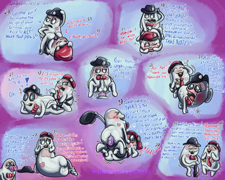 accessory against_surface against_wall anal anal_fluids anal_orgasm anal_penetration anus balls beret blush bodily_fluids bow_tie brain butt cane clothing command cowgirl_position cum demanding dialogue dildo doggystyle duo ejaculation exhausted fellatio female female_penetrating female_penetrating_male from_behind_position from_front_position genital_fluids genitals gradient_background hands-free hat headgear headwear heart_symbol holding_both_legs leg_glider_position lips looking_pleasured lube lying machine male male/female male_penetrated medal motion_lines multiple_positions necktie object_in_ass on_back on_bottom on_front on_side on_top oral organs orgasm pegging penetration penile penis praise precum raised_leg reverse_cowgirl_position sex sex_toy sex_toy_in_ass sex_toy_insertion shaking simple_background strapon surprised sweat sweatdrop text toying_partner translucent translucent_body white_body undergreysnest the_hundred_line:_last_defense_academy nigou_(thllda) sirei robot 2025 5:4 colored comic dated english_text hi_res sequence shaded signature watermark