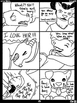 angry animal_genitalia animal_vulva anthro anthro_on_feral anthro_penetrating anthro_penetrating_feral balls belly_nipples bestiality bestiality_humiliation canine_genitalia canine_vulva dialogue duo_focus erection female female_penetrated feral feral_penetrated forced forced_partners genitals group infidelity interspecies male male/female male_on_feral male_penetrating male_penetrating_female onomatopoeia penetration penile penile_penetration sex sound_effects text trio vaginal vaginal_penetration vulva qwaxi~lixard canid canine canis domestic_dog lizard mammal reptile scalie 3:4 black_and_white comic english_text hi_res monochrome