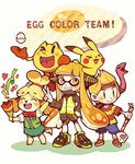 anthro blush clothing eyemask eyewear female floppy_ears footwear gloves group handwear holding_object lop_ears male open_mouth open_smile pointy_ears pseudo_hair smile tentacle_hair tentacles text teijiro animal_crossing bandai_namco earthbound_(series) nintendo pac-man_(series) pokemon splatoon inkling_girl isabelle_(animal_crossing) kaori_(splatoon) lucas_(earthbound) pac-man rope_snake animal_humanoid canid canine canis cephalopod cephalopod_humanoid domestic_dog generation_1_pokemon human humanoid inkling mammal marine marine_humanoid mollusk mollusk_humanoid pac-person pac-worlder pikachu pokemon_(species) reptile scalie snake waddling_head 2018 english_text