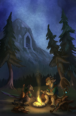 4_toes anisodactyl anthro campfire cloven_hooves feet hooves lute magic_staff male musical_instrument night outside plant plucked_string_instrument sky star starry_sky string_instrument tail toes tree magpi european_mythology mythology avian chimera dragon mythological_creature mythological_scalie scalie western_dragon 2022 hi_res