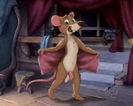 anthro balls brown_body brown_fur curtains fur furniture genitals looking_at_viewer male navel nude open_mouth penis solo stairs stool towel bizymouse disney the_great_mouse_detective basil_(disney) mammal mouse murid murine rodent 5:4