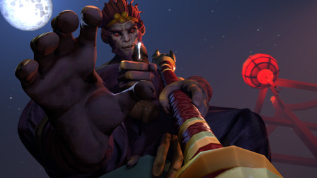 5_fingers 5_toes bodily_fluids feet fingers first_person_view foot_focus genital_fluids humanoid_hands looking_at_viewer looking_down male masturbation penile penile_masturbation precum prehensile_feet red_eyes soles solo staff toes stormrider dota journey_to_the_west valve valve_corporation sun_wukong sun_wukong_the_monkey_king ape haplorhine humanoid mammal monkey primate 16:9 3d_(artwork) digital_media_(artwork) hi_res source_filmmaker_(artwork) widescreen