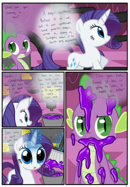 absurd_res blue_eyes bucket comic cub cutie_mark dialogue dragon duo english_text equine eyeshadow female feral friendship_is_magic fur goo green_eyes hair hi_res horn levitation magic makeup male mammal my_little_pony paintbrush purple_hair purple_scales pyruvate rarity_(mlp) slit_pupils spike_(mlp) spines text unicorn white_fur writing young
Rating: Safe
Score: 6
User: Jatix
Date: May 15, 2014 absurd_res blue_eyes bucket comic cub cutie_mark dialogue dragon duo english_text equine eyeshadow female feral friendship_is_magic fur goo green_eyes hair hi_res horn levitation magic makeup male mammal my_little_pony paintbrush purple_hair purple_scales pyruvate rarity_(mlp) slit_pupils spike_(mlp) spines text unicorn white_fur writing young
Rating: Safe
Score: 6
User: Jatix
Date: May 15, 2014