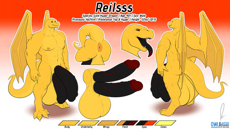 2_penises anthro balls big_balls big_penis color_swatch genitals huge_balls huge_penis hyper hyper_balls hyper_genitalia hyper_penis male multi_genitalia multi_penis muscular nipples nude penis solo wings owligatorstudios mythology reilsss dragon mythological_creature mythological_scalie scalie absurd_res hi_res model_sheet
