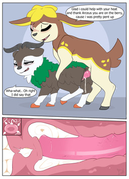 animal_genitalia animal_penis baby_trapping bodily_fluids border cervical_contact cervine_genitalia cervine_penis cervix cum cum_in_uterus cum_in_vagina cum_inside dialogue doggystyle duo female feral from_behind_position genital_fluids genitals impregnation in_heat internal internal_vaginal leaking_cum looking_pleasured lying male male/female ovum penetration penile penile_penetration penis penis_in_vagina risky_sex sex sperm_cell text uterus vaginal vaginal_canal vaginal_penetration vulva white_border flowerbud nintendo pokemon breeze_(flowerbud) deerling generation_5_pokemon generation_6_pokemon pokemon_(species) skiddo winter_deerling comic english_text hi_res
