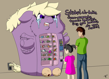 abuse abused ambiguous_feral ambiguous_gender animal_noises anus baby_talk balls black_hair black_tail blood blue_body blue_fur bodily_fluids bottomwear breasts brown_body brown_fur chirping clothed clothed_human clothing color_coded_text crying denim denim_bottomwear denim_clothing dialogue dress electricity eyelashes featureless_face feces female female_human feral fur genitals gore green_body green_clothing green_fur green_shirt green_tail green_topwear grey_body grey_fur grey_tail group hair horn insane jeans light_body light_skin long_ears machine male male_feral male_human neonate nipples obese obese_feral open_mouth orange_body orange_fur overweight overweight_feral pants penis pink_body pink_clothing pink_dress pink_fur plug profanity purple_body purple_eyes purple_fur red_body red_fur red_tail sad saliva shirt simple_background square_(anatomy) standing suffering tail tears teeth text tied_hair topwear vending_machine what what_has_science_done white_body white_fur white_hair white_tail wings wounded yellow_tail young young_ambiguous young_female young_feral young_human young_male titanfluff fluffy_pony mythology animate_inanimate equid equine fluffy_pony_(species) human hybrid jellenheimer mammal mythological_creature mythological_equine pegasus unicorn winged_unicorn absurd_res digital_media_(artwork) english_text hi_res shaded
