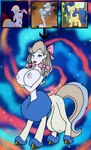 accessory big_breasts big_teats breasts breasts_and_teats canid canine canis centaur clothed clothing crotch_breasts cutie_mark disney domestic_dog earth_pony equid equid_taur equine european_mythology fantasia female fusion_(character) fuzzyman117 georgette_(disney) greek_mythology hair_accessory hair_ribbon hasbro hi_res horse huge_teats humanoid_taur hybrid mammal mammal_taur melinda_(fantasia) milky_way_(flash_equestria) my_little_pony mythology oliver_and_company pony poodle ribbons solo taur teats topless topless_female