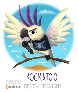 ambiguous_gender black_eyes branch clothing cloud electronics feathered_wings feathers feral humor microphone mohawk open_mouth pun purple_body purple_feathers shirt skull_and_crossbones sky solo topwear visual_pun white_body white_feathers wings wood yelling piper_thibodeau avian bird cockatoo parrot digital_media_(artwork) digital_painting_(artwork) painting_(artwork)