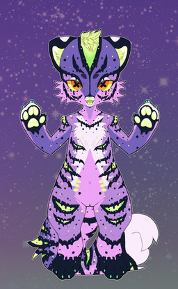 andromorph anthro genitals intersex nude solo vulva young young_anthro kai_tiger felid feline mammal pantherine tiger absurd_res hi_res trans_(lore)