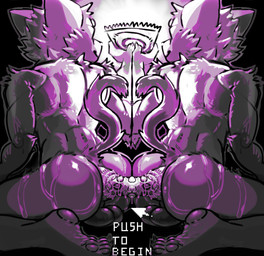 big_butt butt condom controller duo game_controller gameplay_mechanics liquid male male/male raised_tail sexual_barrier_device smile tail toy wide_hips lee082176180909 domestic_cat felid feline felis humanoid mammal hi_res