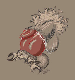 animal_genitalia balls bodily_fluids cum docking duo genital_fluids genitals knot male male/male male_penetrated male_penetrating male_penetrating_male penetration penile penis sex sheath sheath_penetration sheath_play sheath_sex silvertail canid canine mammal
