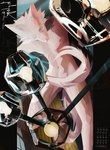 andromorph anthro covering covering_self female intersex nude solo text c4nis_major arctic_fox canid canine fox kit_fox mammal true_fox absurd_res english_text hi_res